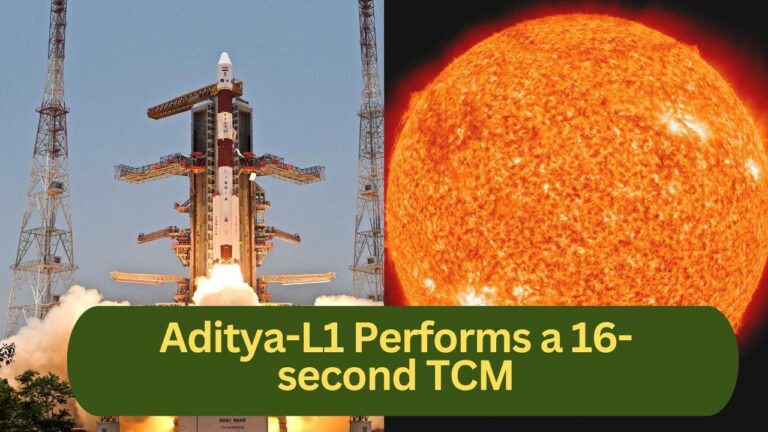 India’s Aditya-L1 manages to make a 16-second speed correction as it approaches the Sun, ISRO says.