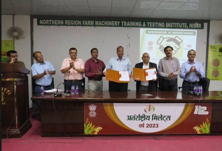 NRFMTTI has partnered with Mahindra & Mahindra to develop expertise in the farm machinery industry